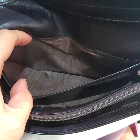 🇮🇹Celine Canvas/Crocodile Leather Long Wallet 🤎🤎🤎 - Picture 15 of 16